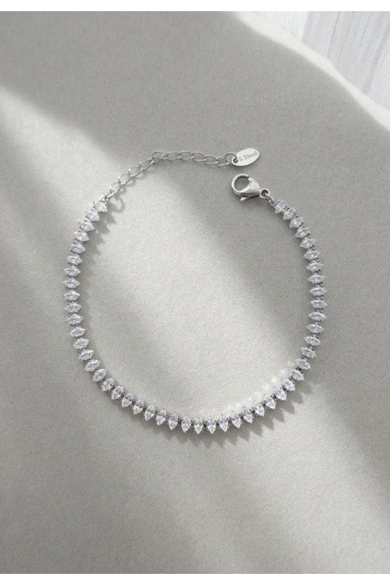Marquise Zirconia Tennis Bracelet