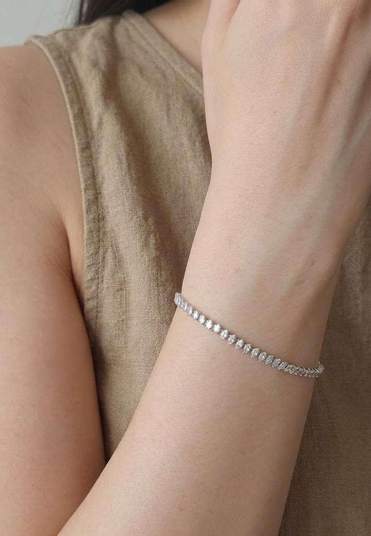 Marquise Zirconia Tennis Bracelet Marquise Zirconia Tennis Bracelet