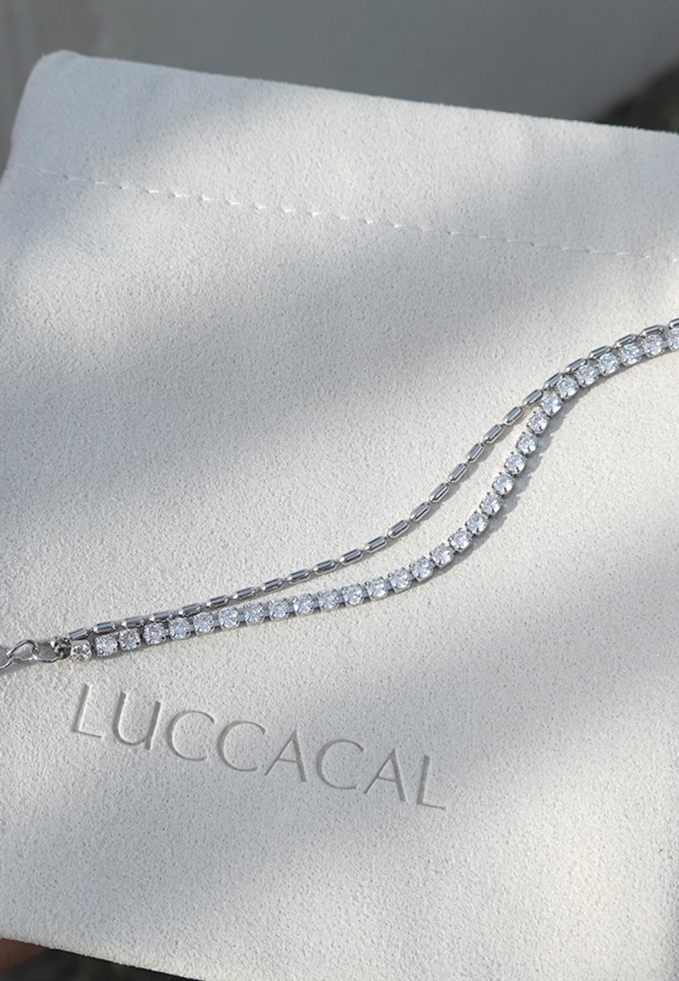 Lumière Layered Tennis Bracelet Lumière Layered Tennis Bracelet