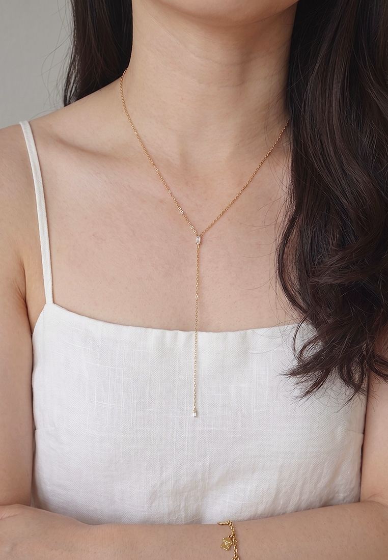 Eleni Y-Lariat Necklace Eleni Y-Lariat Necklace