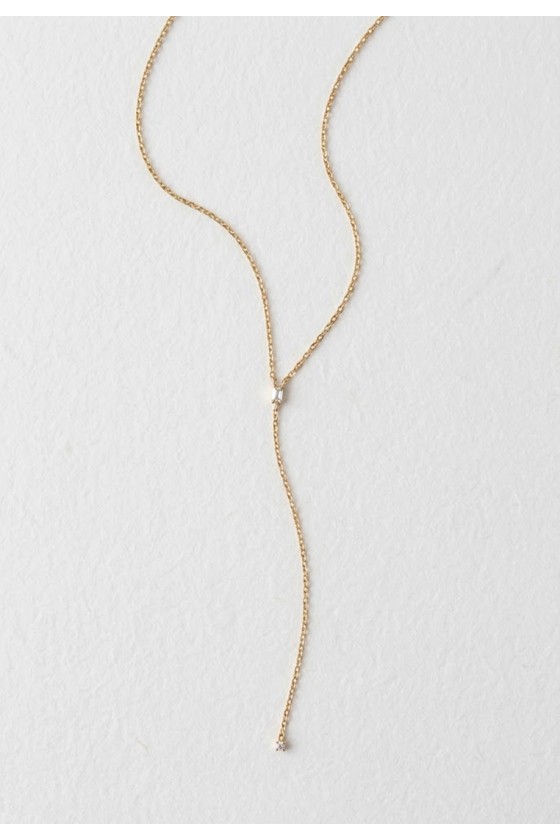 Eleni Y-Lariat Necklace